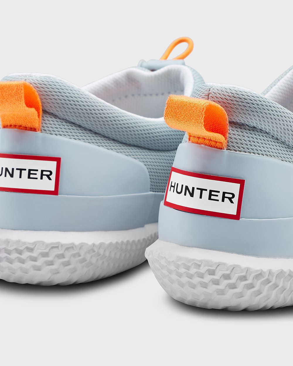 Hunter Sneakers Dame Grå/Blå | Original Mesh | FZXHA-9364